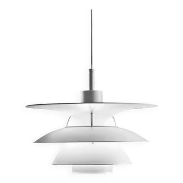 luminaire Louis Poulsen PH 5-4 1/2 blanc