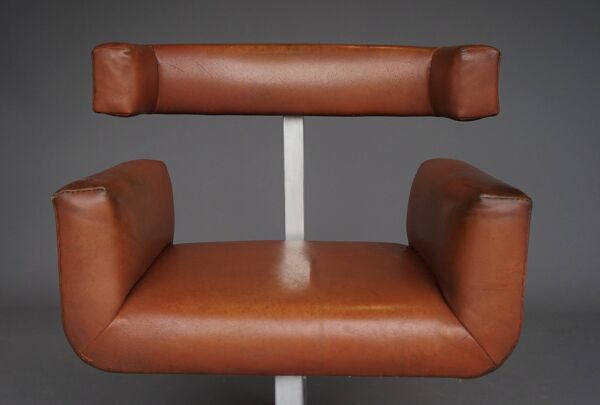 Chaise hollandaise brutaliste, années 1960