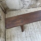 Solid oak bench 230 cm