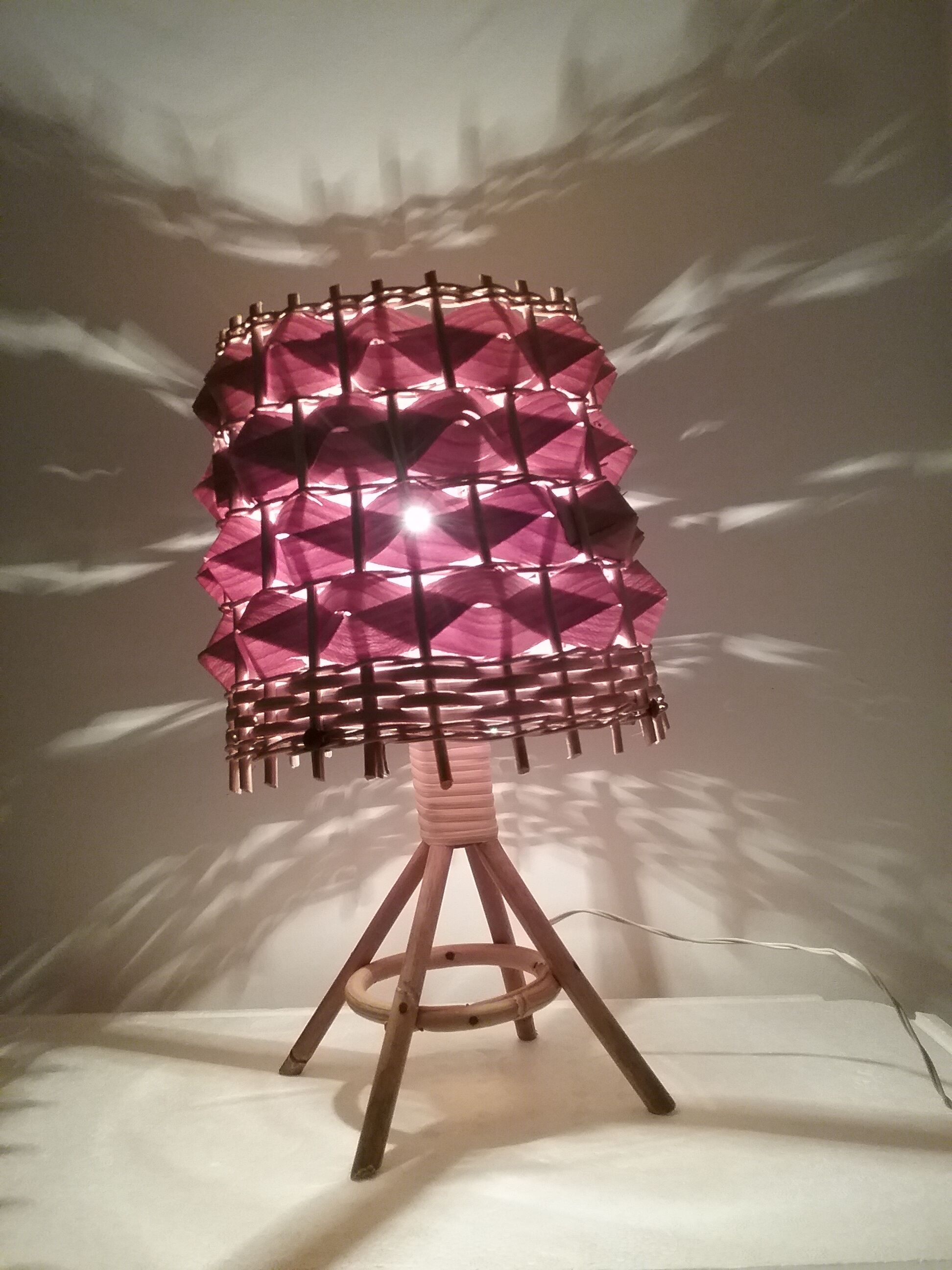 Vintage bedside lamp