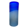 Vase vintage en pâte de verre bicolore