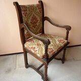 Large Louis XVI style armchair