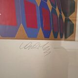 Lithograph Victor Vasarely 1906/1997