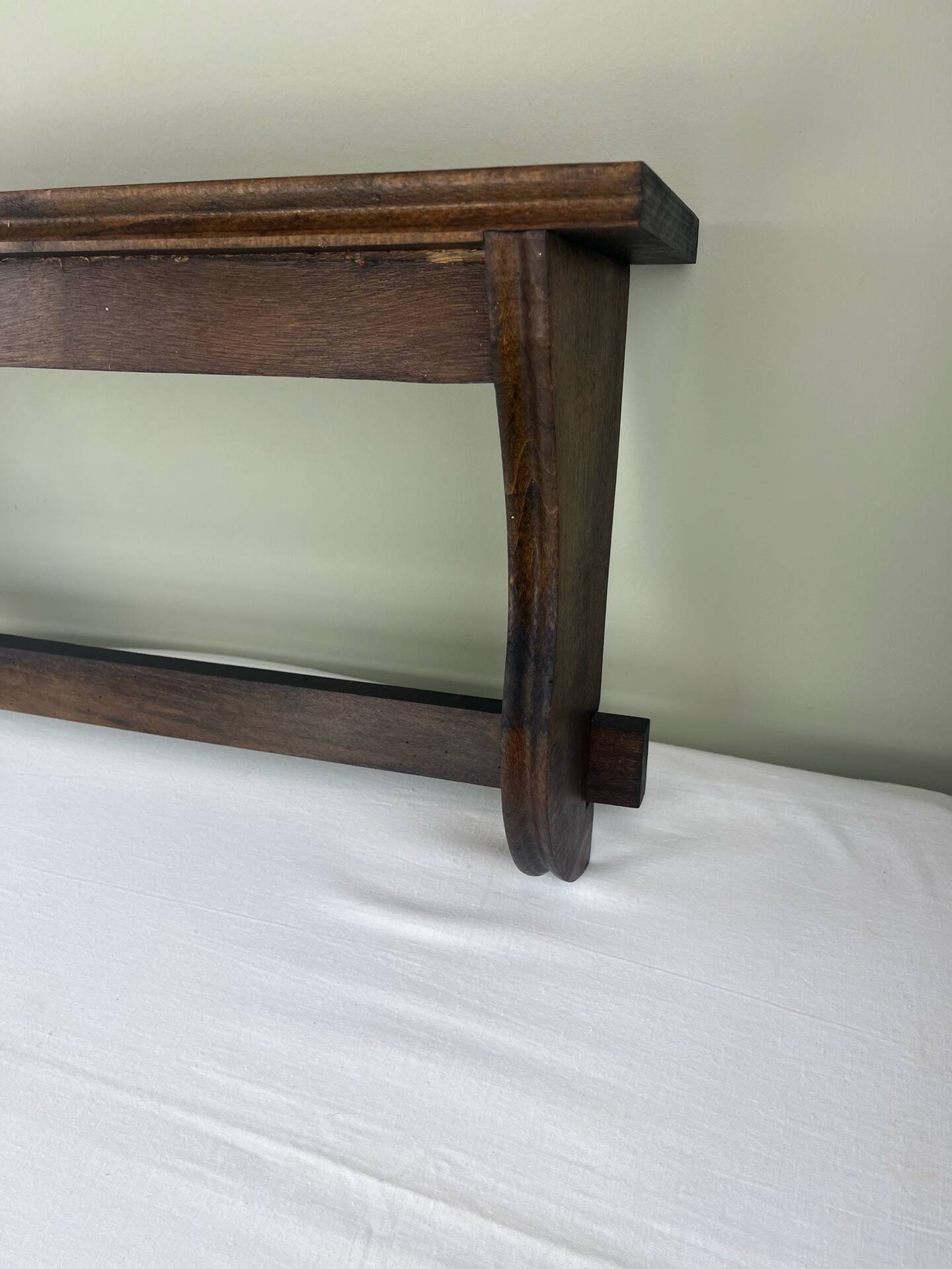 Antique wall shelf