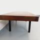 Vintage rectangular coffee table by Dieter Wackerlin in wood mosaic.
