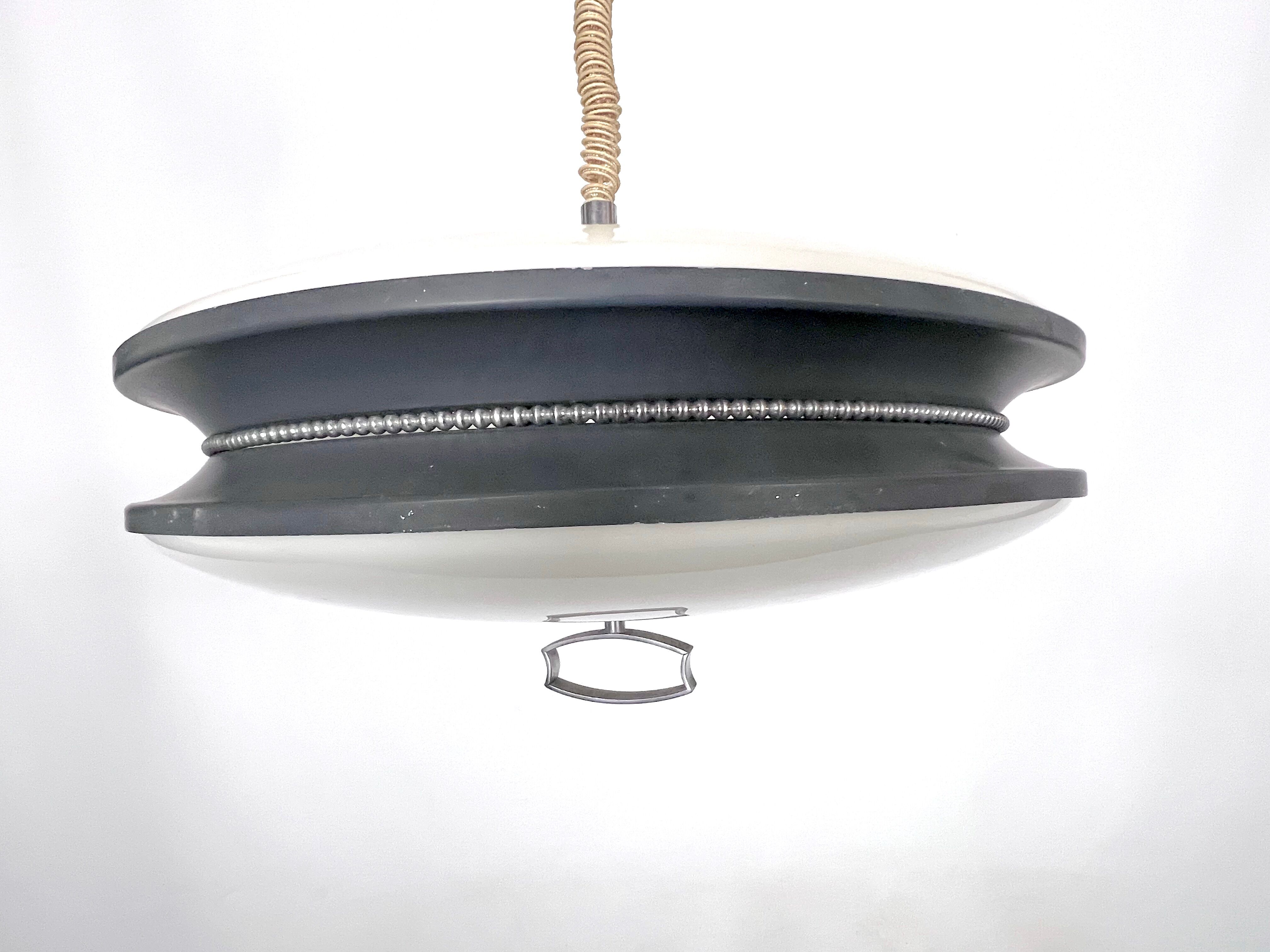 Vintage Italian adjustable chandelier by Reggiani, Italy 1960s