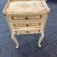 Pair of hand-painted Venetian bedside tables – baroque style