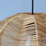 Suspension en rotin