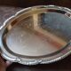 Oval metal plate