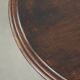 Round antique side table / wine table with rich carvings