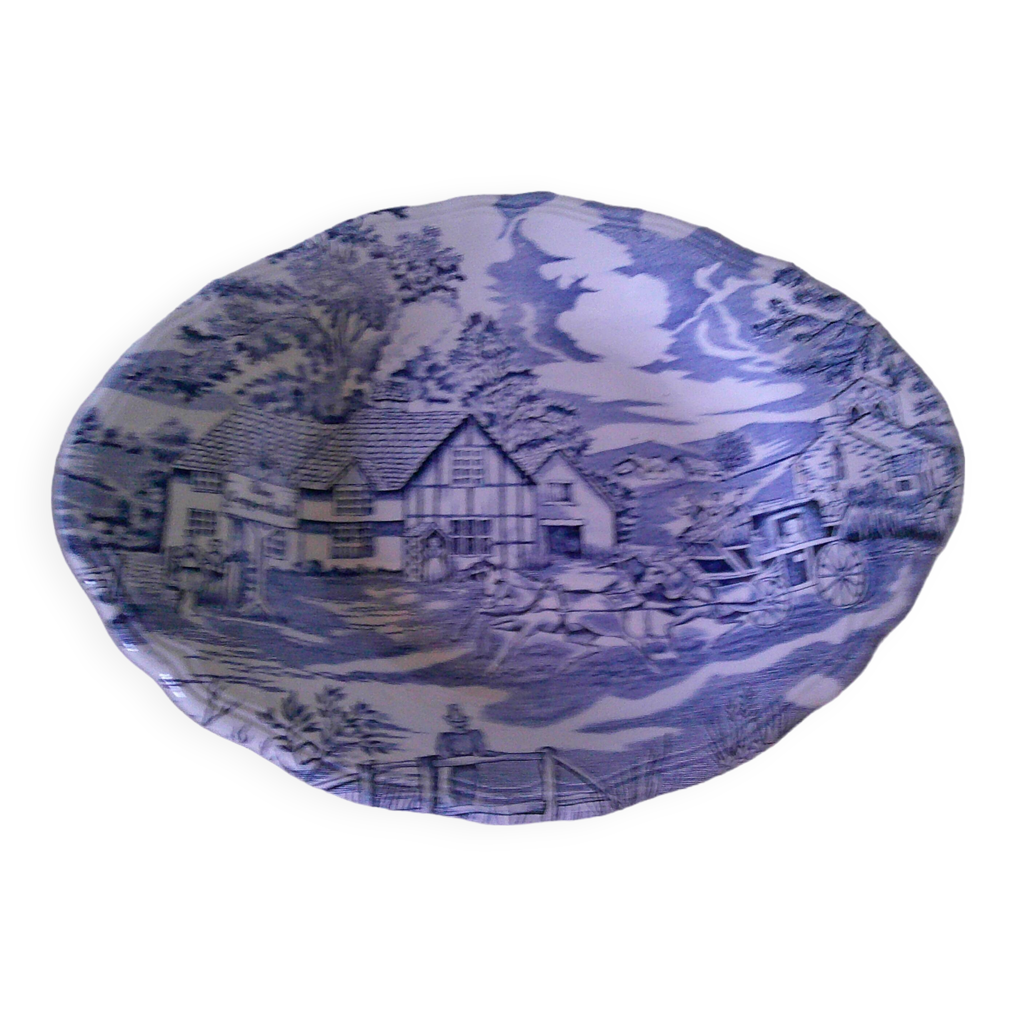 Luneville oval dish