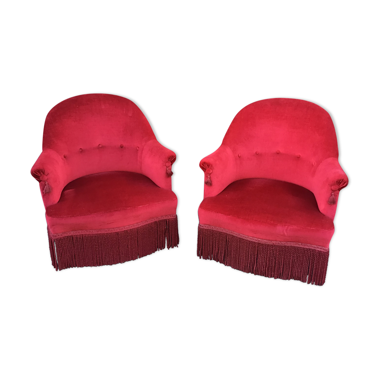 Pair of toad chairs