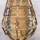 1950s Rattan Floor Lamp in the Style of Louis Sognot, France