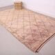 Pink Vintage Handmade Moroccan rug 183 x 313 cm - Berber Wool Rug Authentic