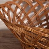 Antique round basket (c.1920) #1