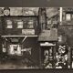 Large black and white artworks / photo collage (160x50)
