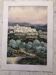 Watercolor saint paul de vence signed jacques anger 1977, provence alpes maritimes 06 impressionism