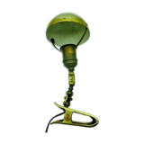 Modernist double ball-and-socket modernist mushroom lamp
