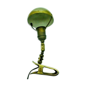 Modernist double ball-and-socket modernist mushroom lamp