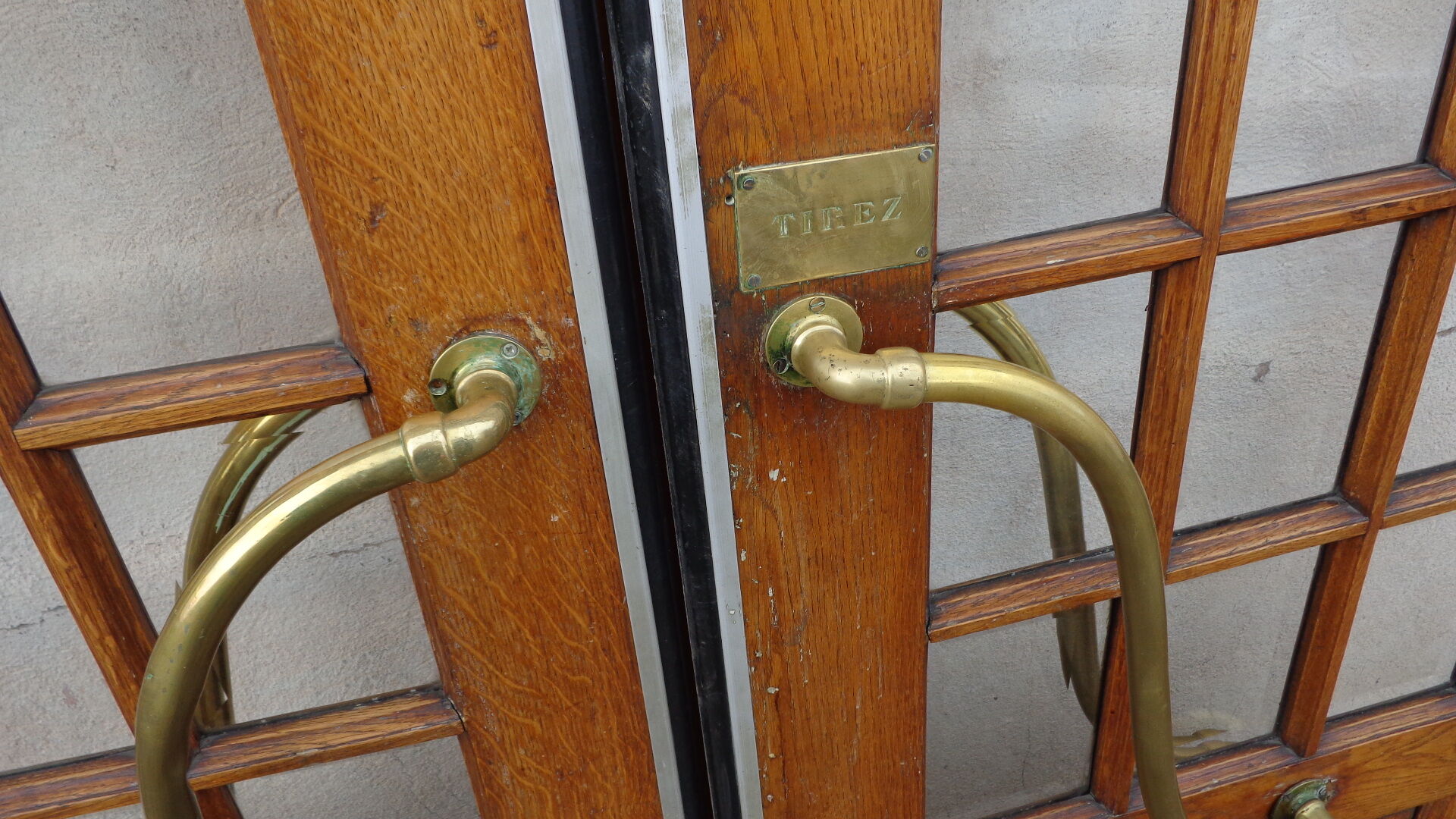 Double portes battantes 160x210cm
