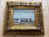 Oil on panel beach scene 19th century - F. Hubert, Boudin style