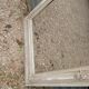 Large antique mirror/wooden frame