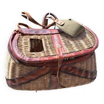 Old fishing basket