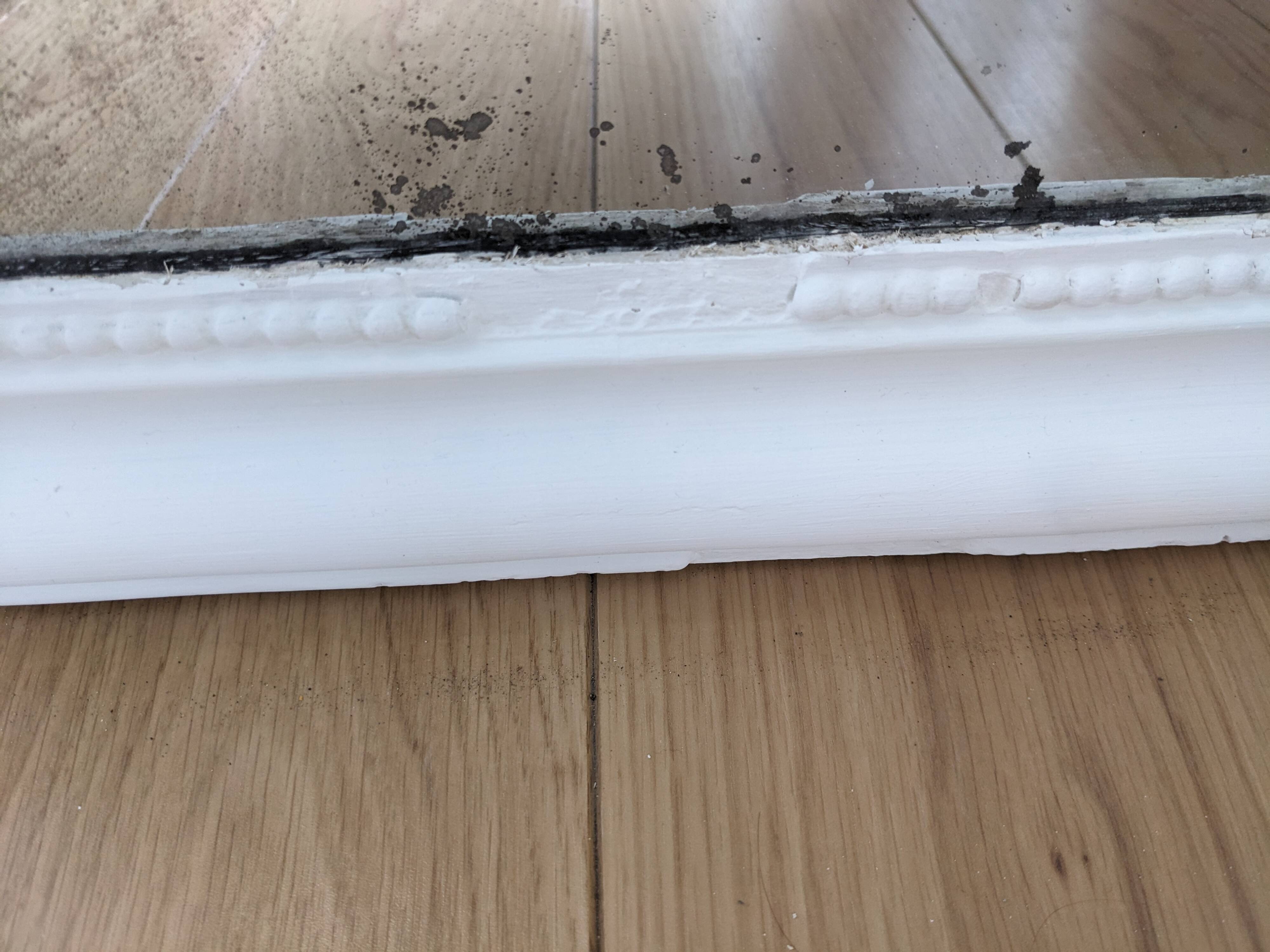 Classic white mirror