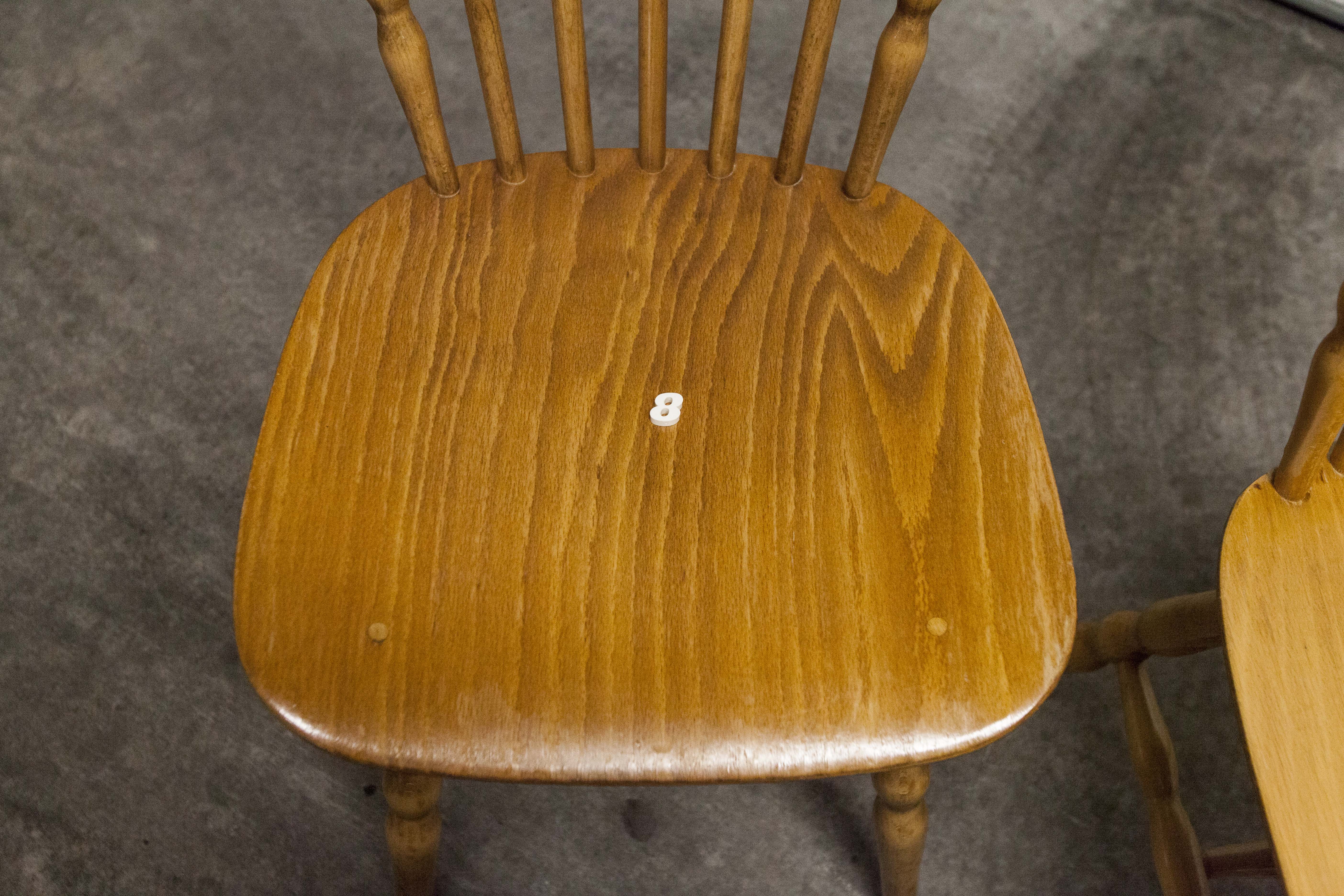 Set of 8 Baumann chairs "Florida"
