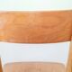 Scandinavian bistro chairs in turned wood, Baumann style