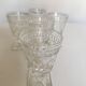 5 glass depression glass series USA molded glass