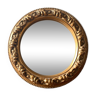 Small golden mirror