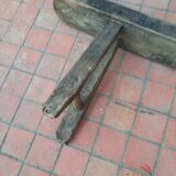 Paire de bancs en bois