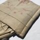 Sheet 2 places linen new embroidered BD pink dark beige canvas