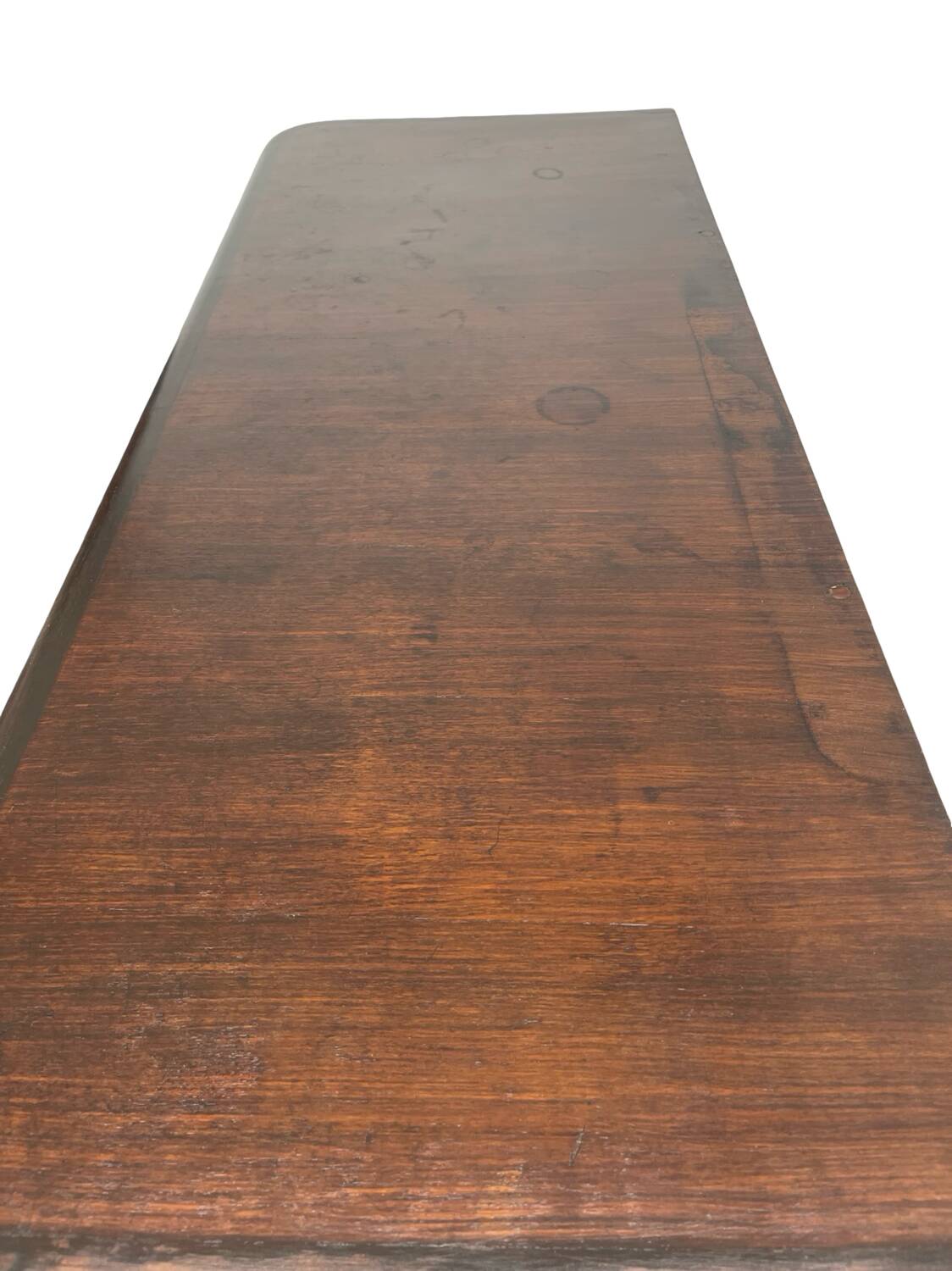 Commode italienne Art déco en ronce de noyer, années 1920