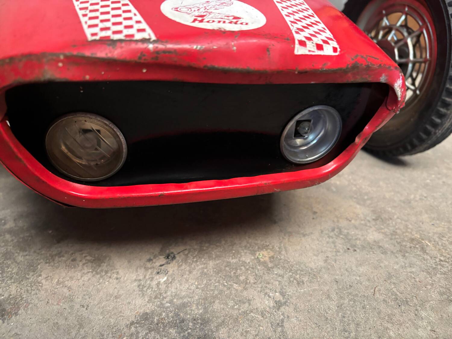 Magnificent vintage Formula 1 pedal car