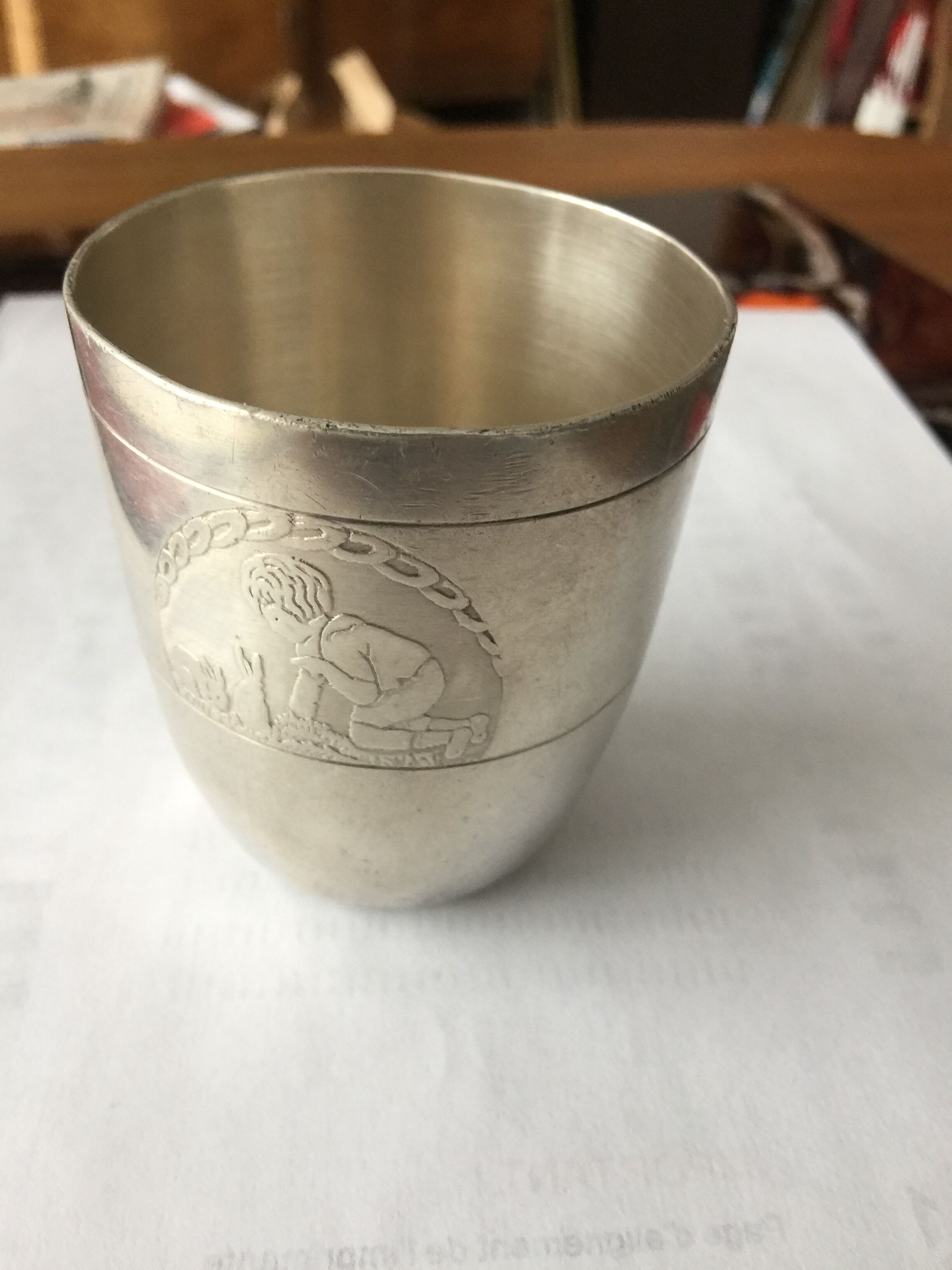 Timpani Art Deco in silver metal year 1930