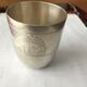 Timpani Art Deco in silver metal year 1930