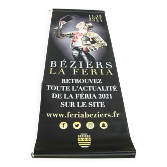 Affiche publicitaire "féria de Béziers"