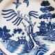 Set of 6 English porcelain dessert plates
