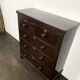 Commode antique sombre