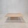 Table basse en marbre italien, années 1980