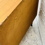 Vintage teak chest of drawers with 4 drawers from the 1960s in G-Plan style.