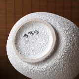 White ceramic vase by Roberto Rigon, Bertoncello, 60s