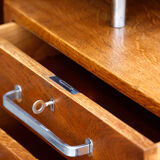 Large Freestanding Functionalist Desk, Jiri Kroha, 1930s