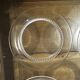 6 Starter/Dessert Plates Lalique France Model Bourgueil