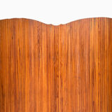 Paravent vague en bois circa 1950, baumann par snsa