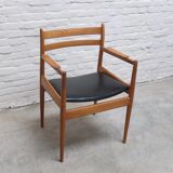Rare armchair in oak by Jos De Mey for Van Den Berghe-Pauvers, 1960s