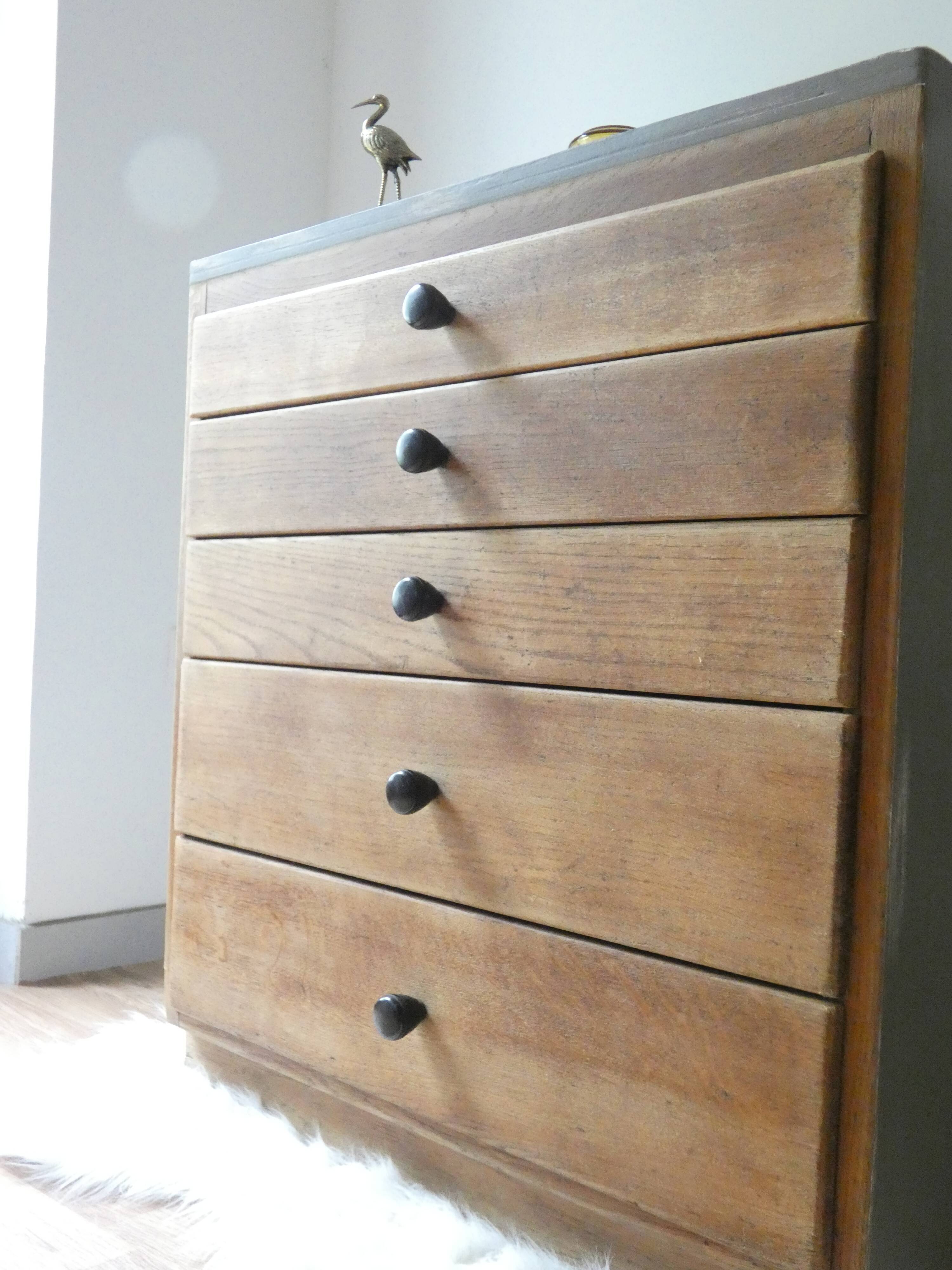 Commode en bois