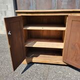 Old oak sideboard natural raw wood trade furniture